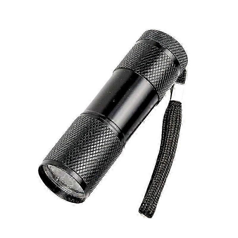1 Pcs Black Mini LED Flashlight, Aluminum Kids Small Flashlight