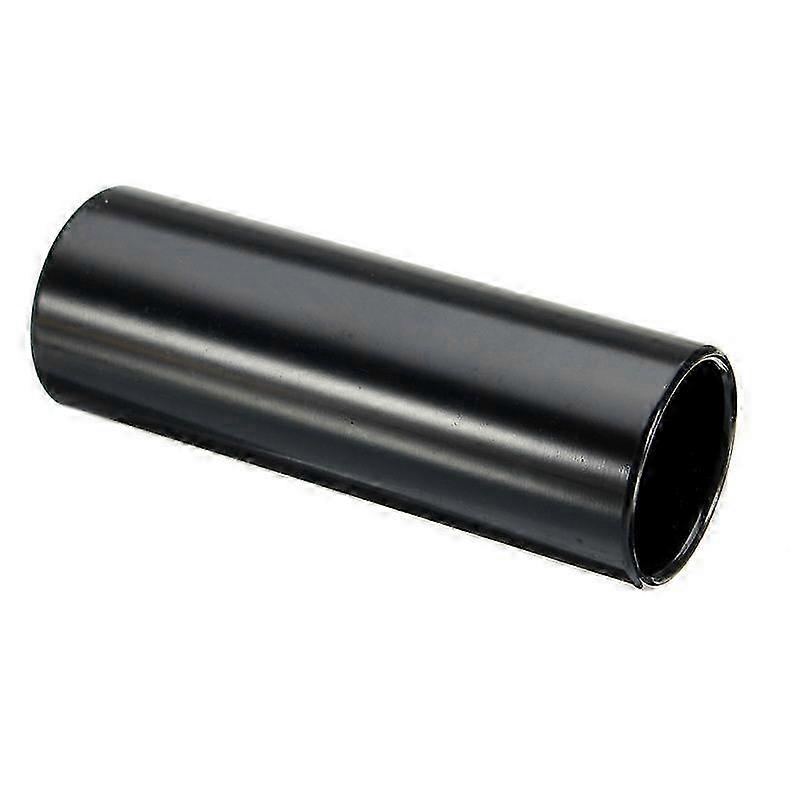 1pc Guitar Slide Sort Rustfrit Stål Finger Knuck