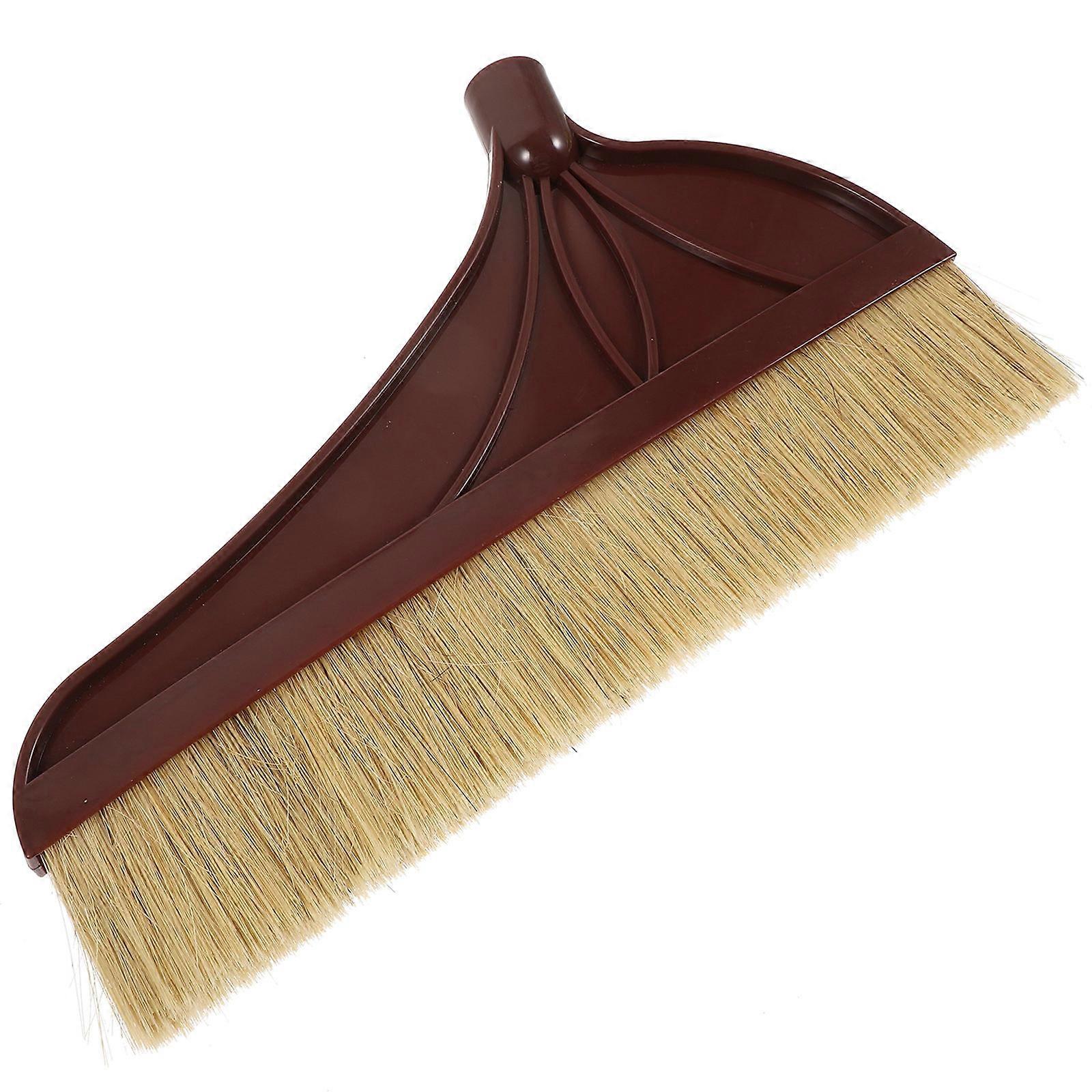 Small Broom with Dense Plastic Bristles for Replacement Perfect for Home Office Kitchen