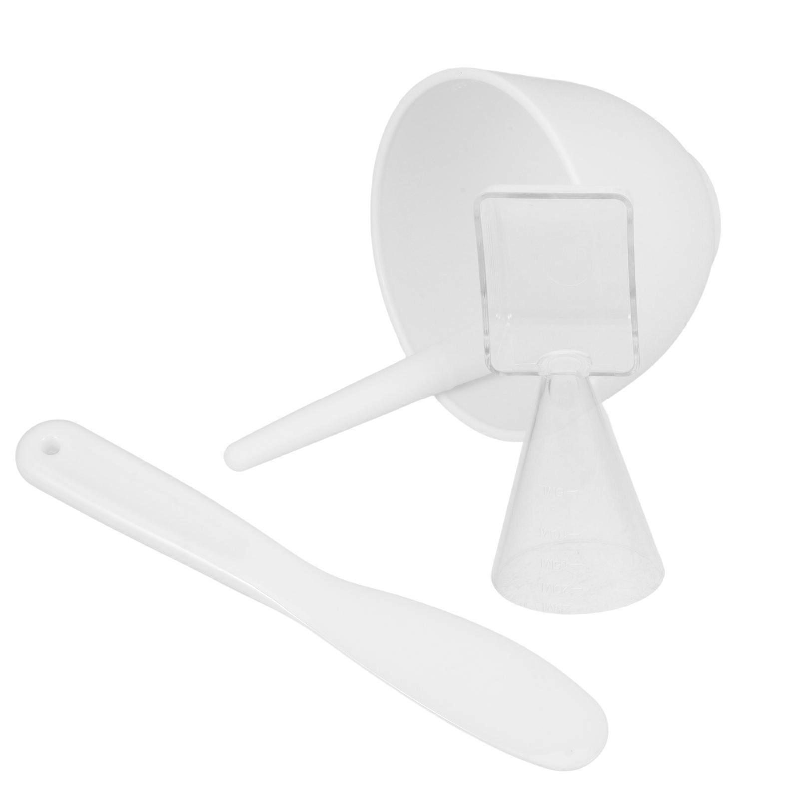 Professional Salon Use Mask Mixing Container Silicone PP Material 1Set