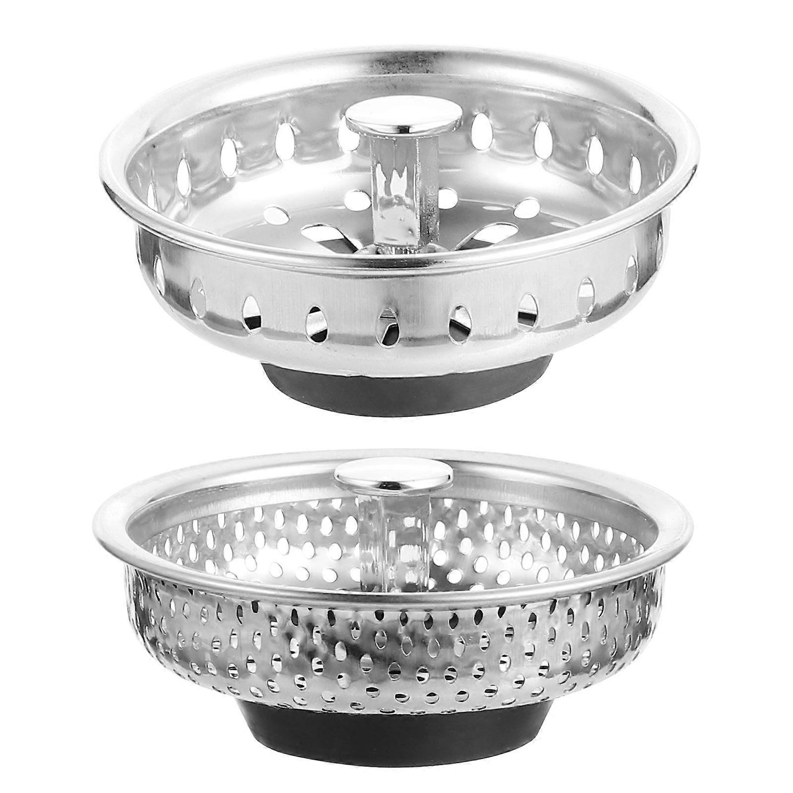 Stainless Steel Hair Stopper Drain Covers Clogging Floor Drain Filter with Innovative Design for Easy Cleaning Suitable for Bathroom and Shower