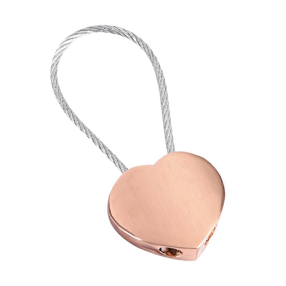 Keychain Accessory Fashion Romantic Heart Key Ring Protect Keys from Dropping 1Set