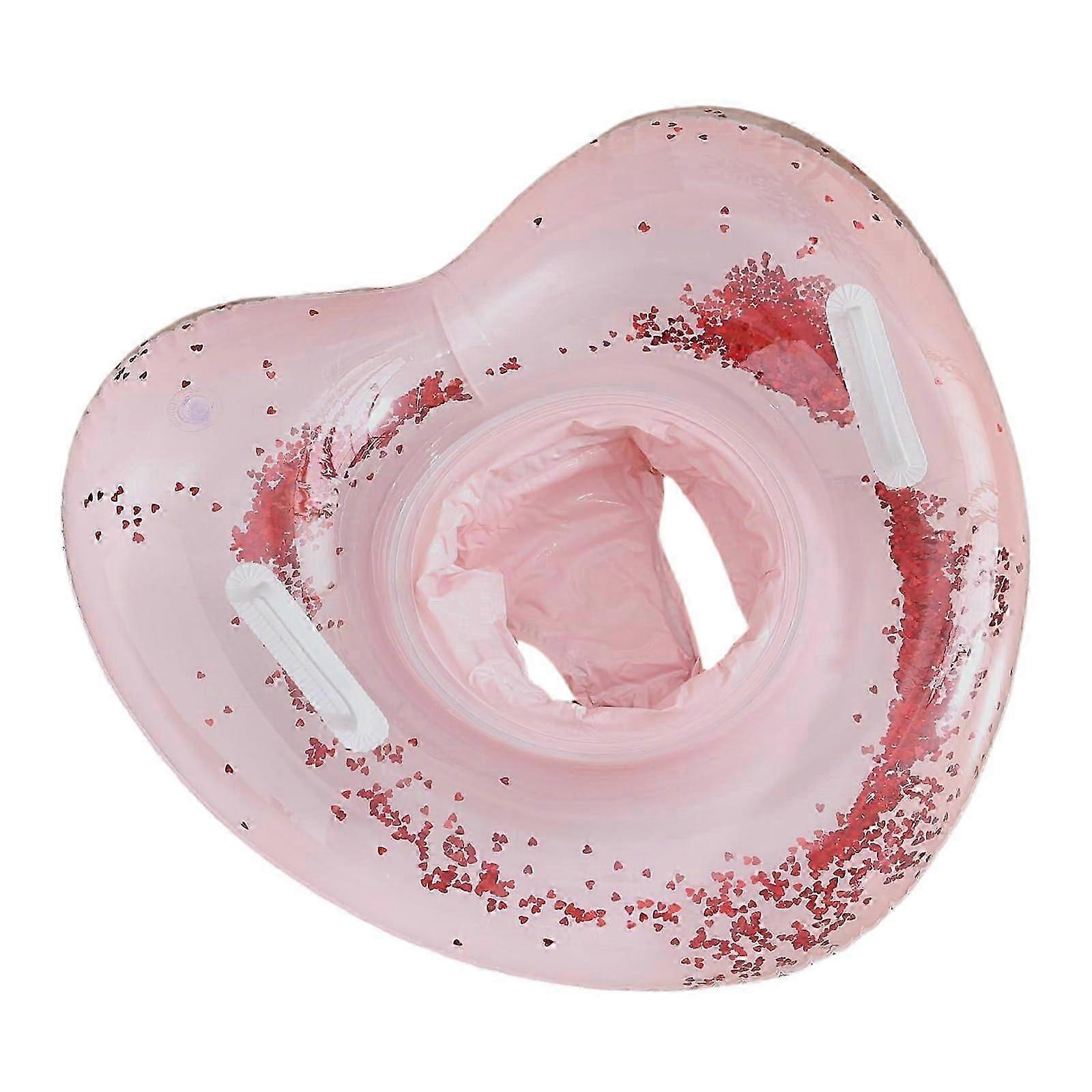 Heart-Shaped Pool Float - Romantic Inflatable for Summer Relaxation