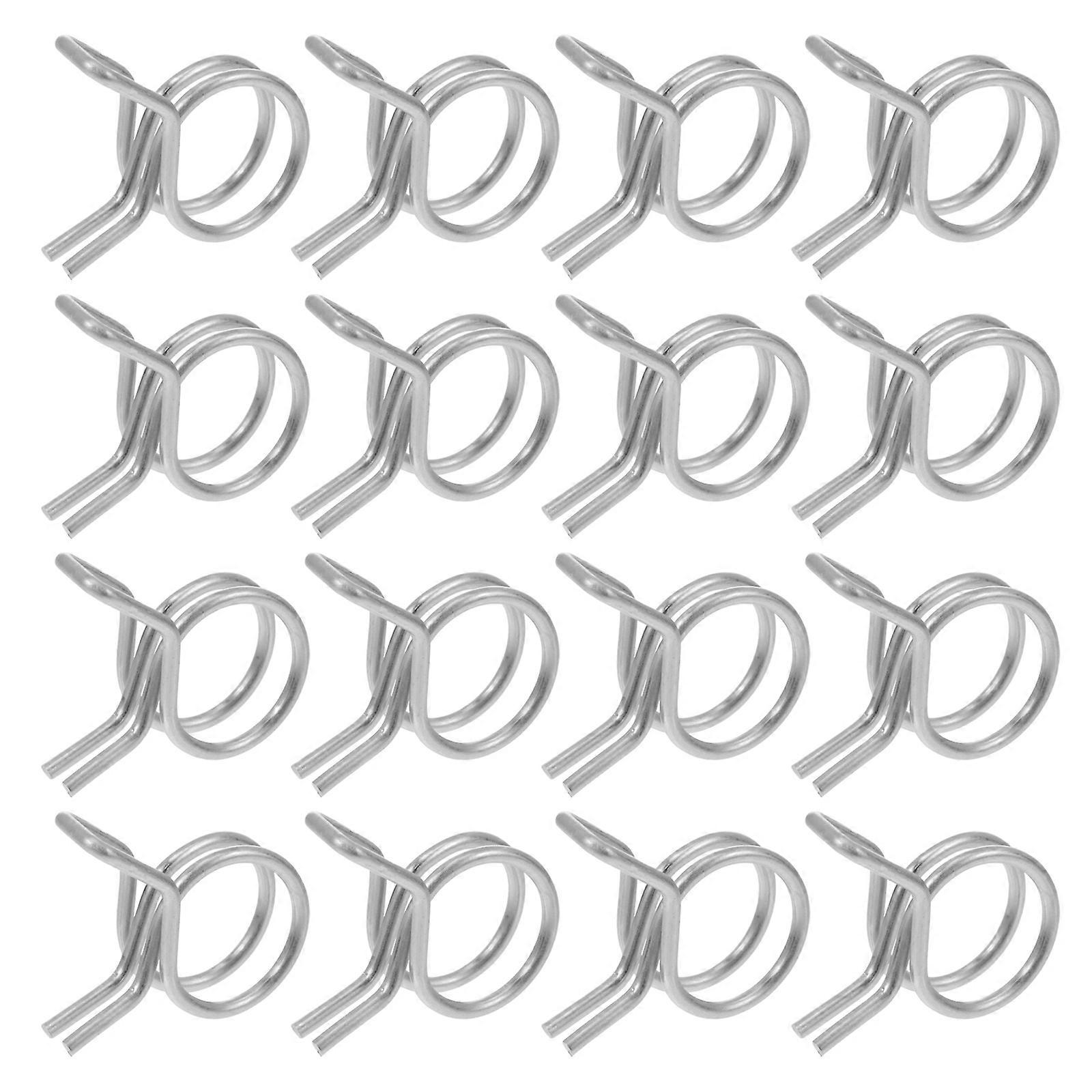 Stainless Steel Hose Clips 100Pcs Perfect For Personal Use In Garden Irrigation Fitting All Hose Types