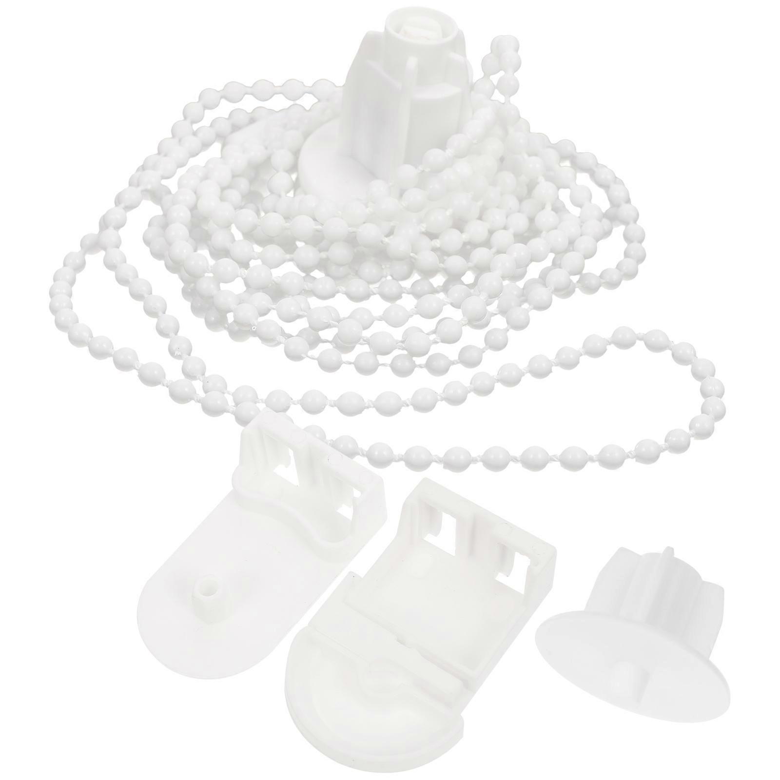 5pcs Universal Roller Shades Mounting Bracket Set for Blinds with Shade Clutch Beads Chain