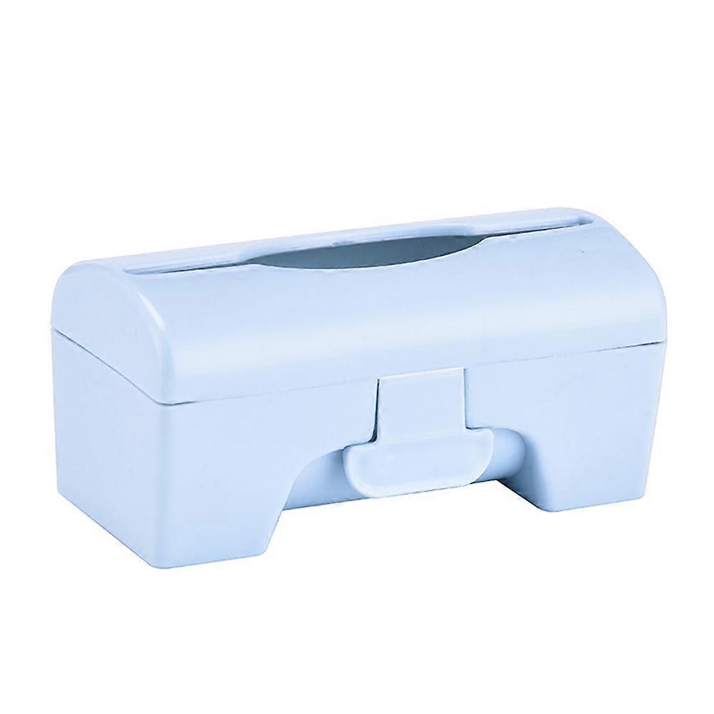 Sky- Mounted Plastic Bag Storage Box for Home Use Creative Kitchen Organizer 7.8x4.7x2.9
