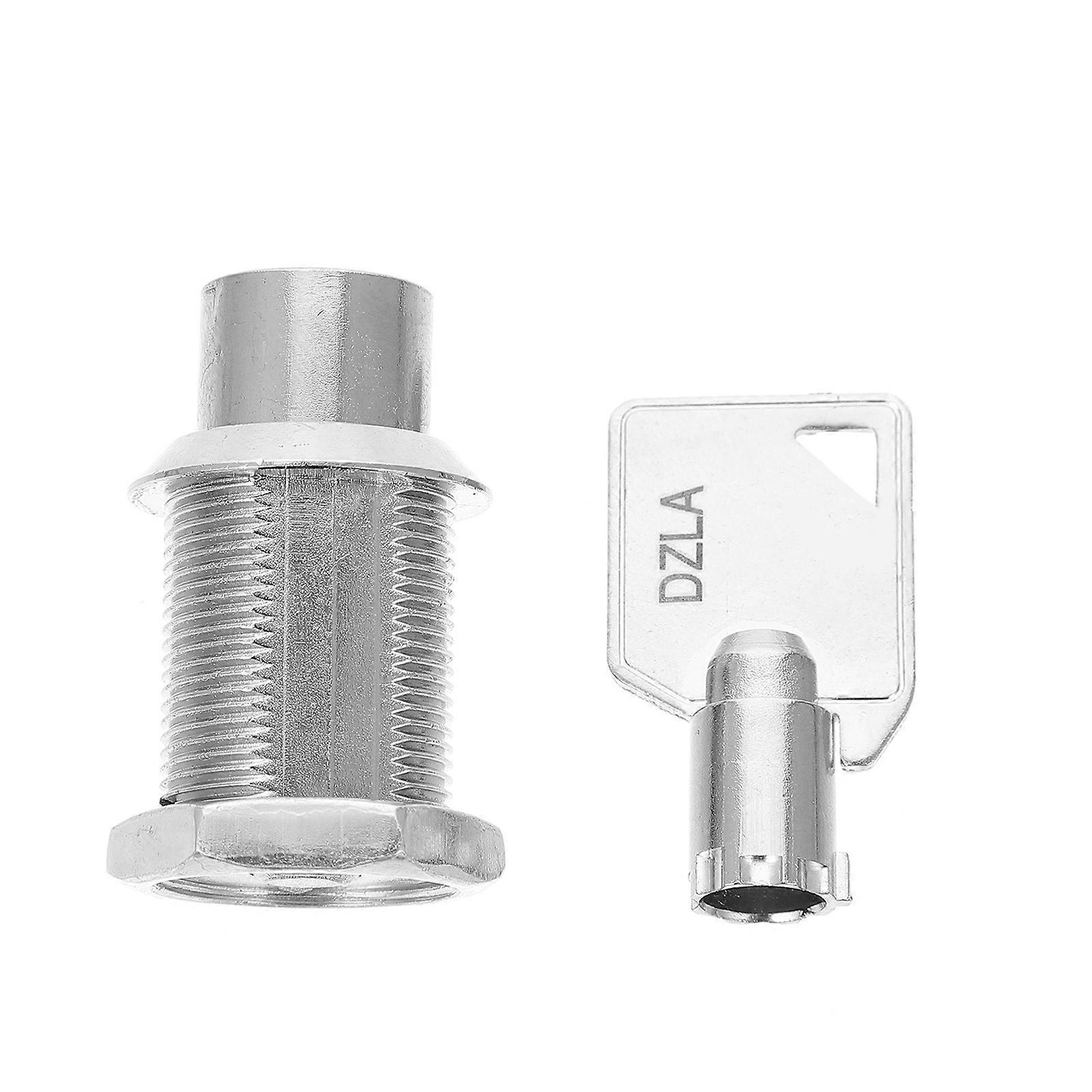 Cam Locks For Industrial Equipment Vending Machines 4X2.5X1.5CM Zinc Alloy Push Function 1 Set