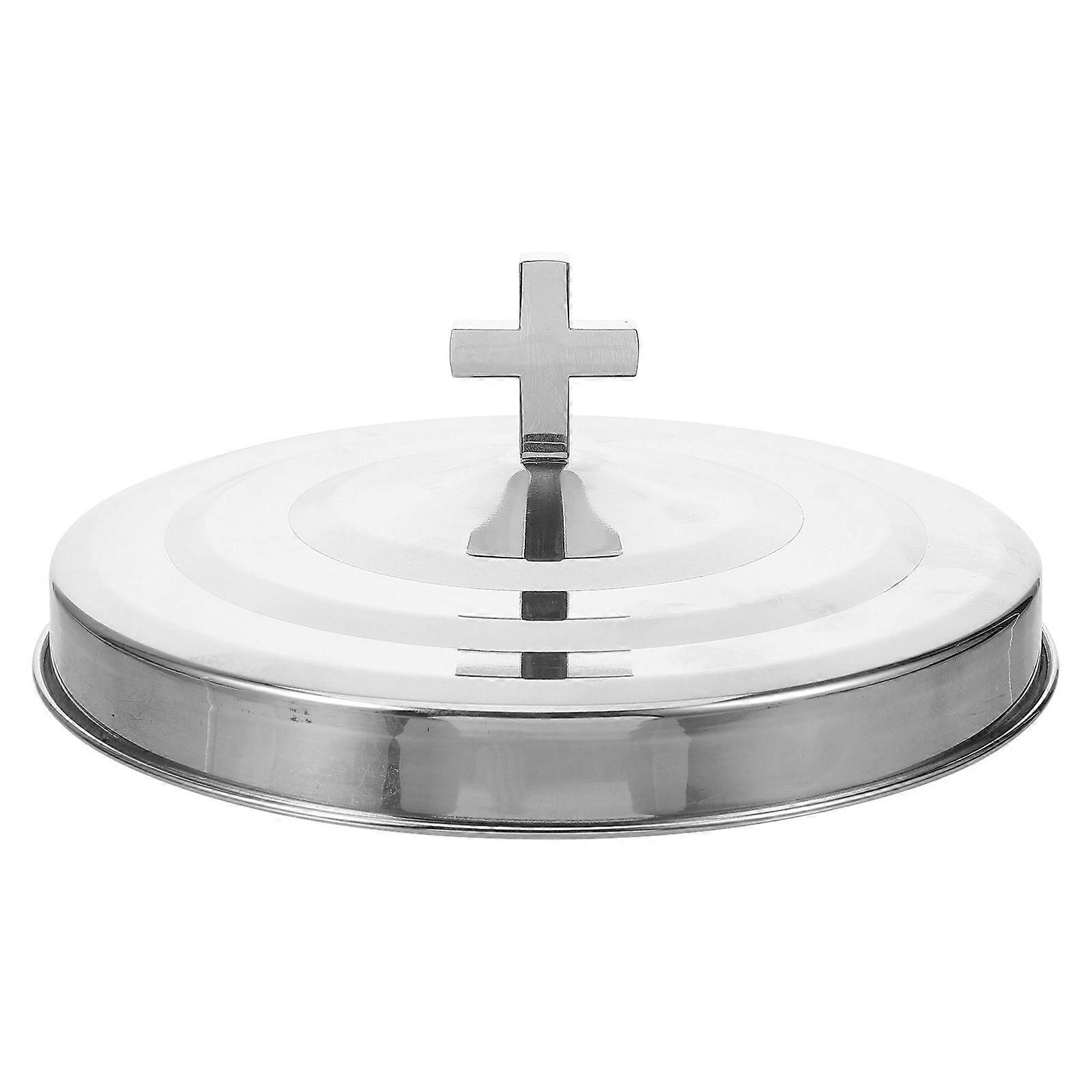 Large Metal Lid for Communion Tray and Cups Replacement for Churches