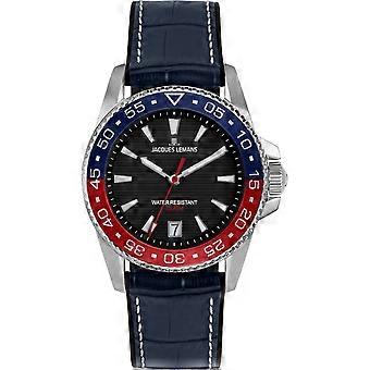Jacques Lemans - 1-2205D - Polshorloge - Heren - Quartz - Liverpool Diver