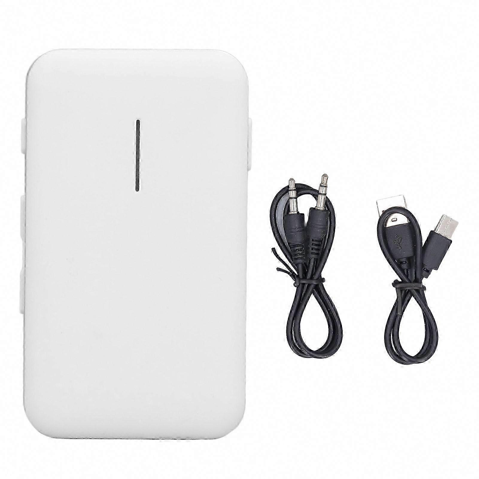 Bluetooth Transmitter Receiver 3.5mm AUX Stereo 2-in-1 for TV PC Car with Memory Card Support