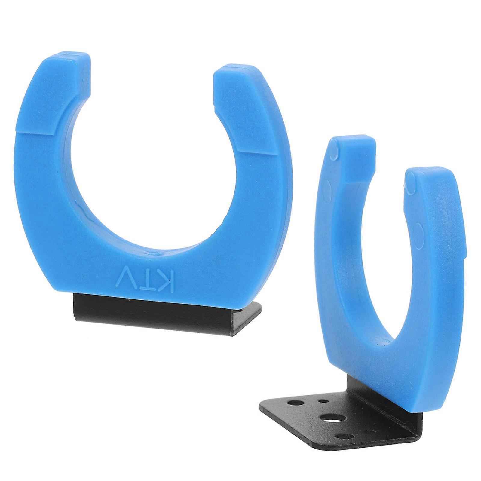 Microphone Holder Wall Mount for Secure Storage 1Set Iron Rubber