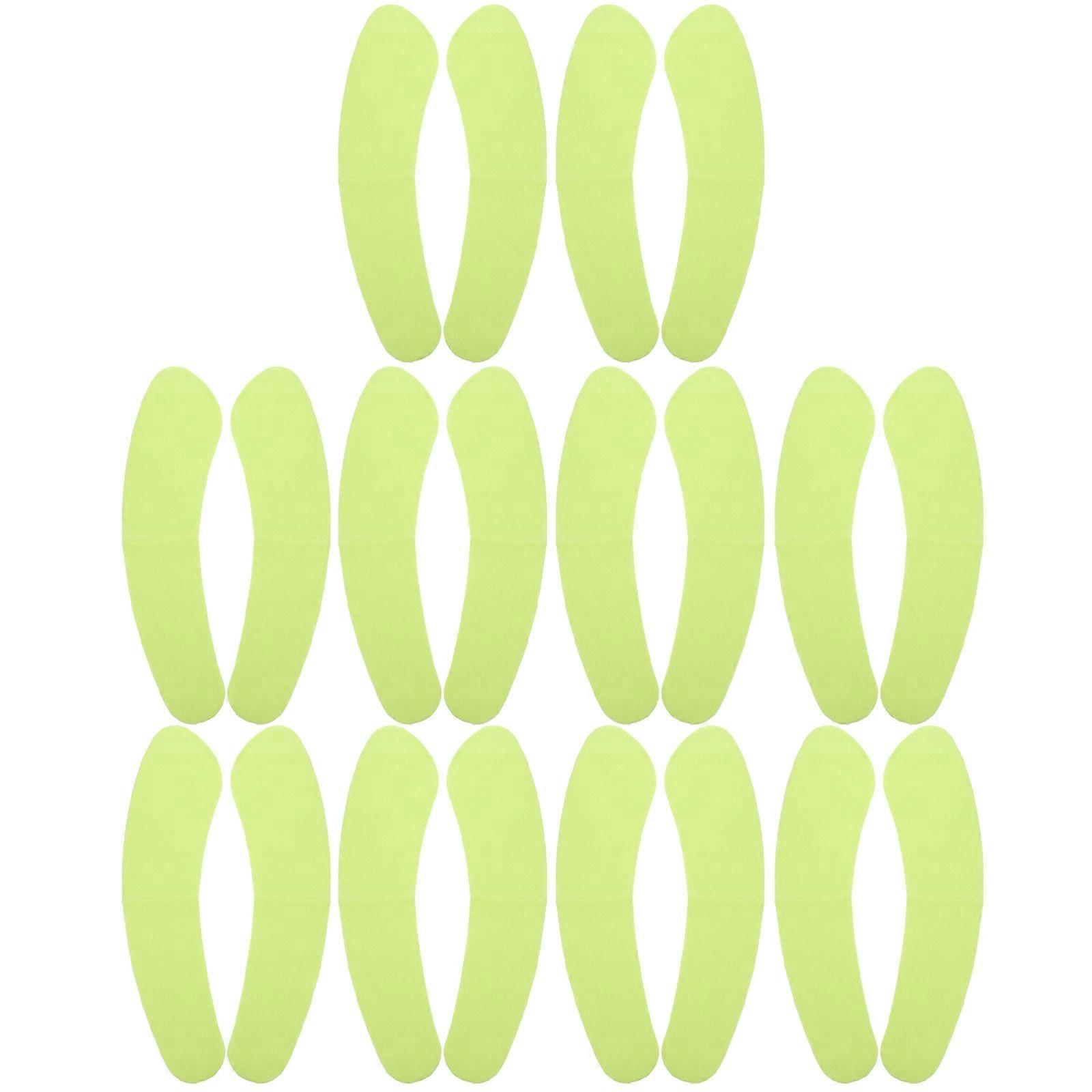 Light Green Toilet Seat Cushion Cover Soft Comfortable Reusable for Home Travel 10 Pairs