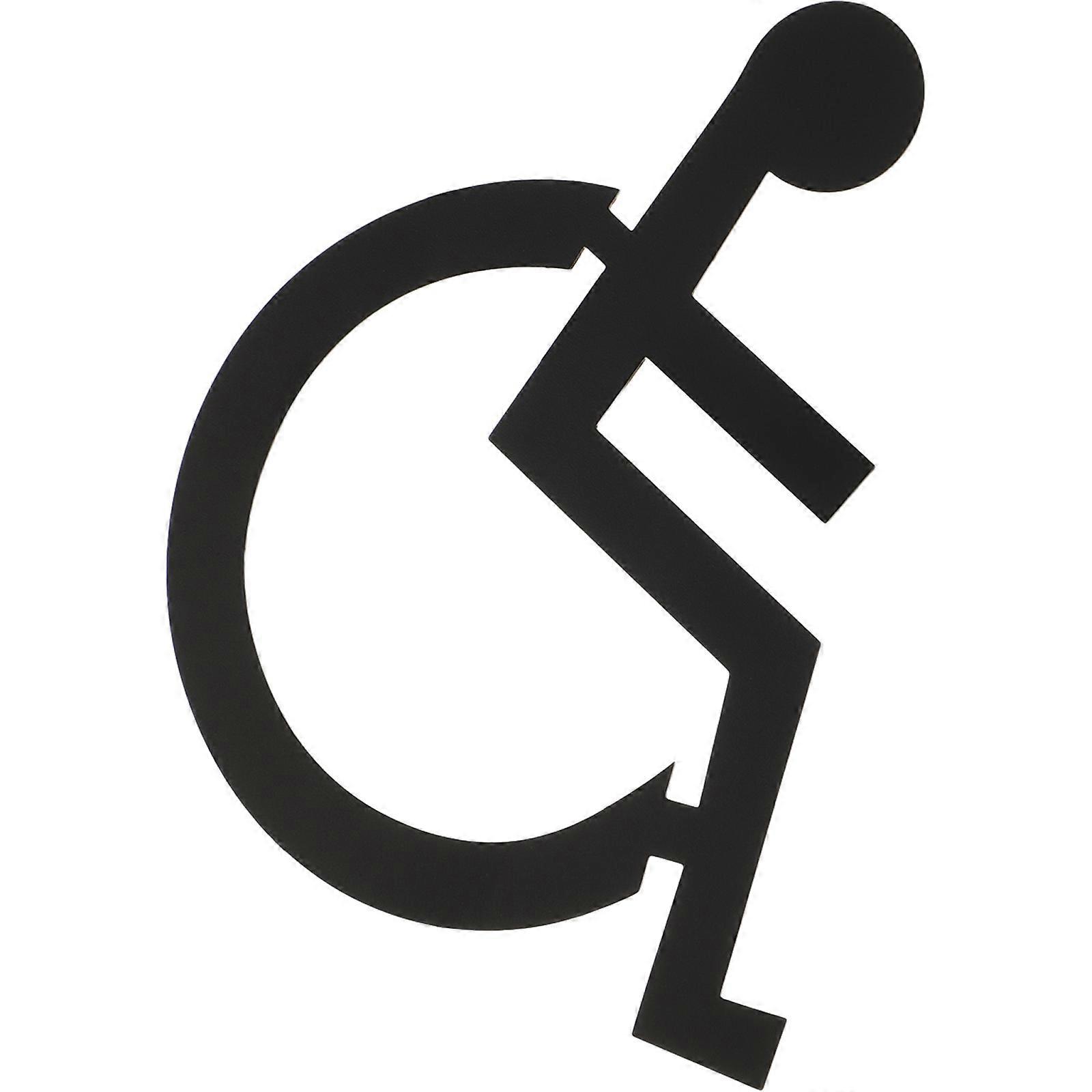 Here's a polished product description for your **Unisex Wheelchair Restroom Sign**:
### **Stylish Unisex Wheelchair Restroom Sign – Stainless