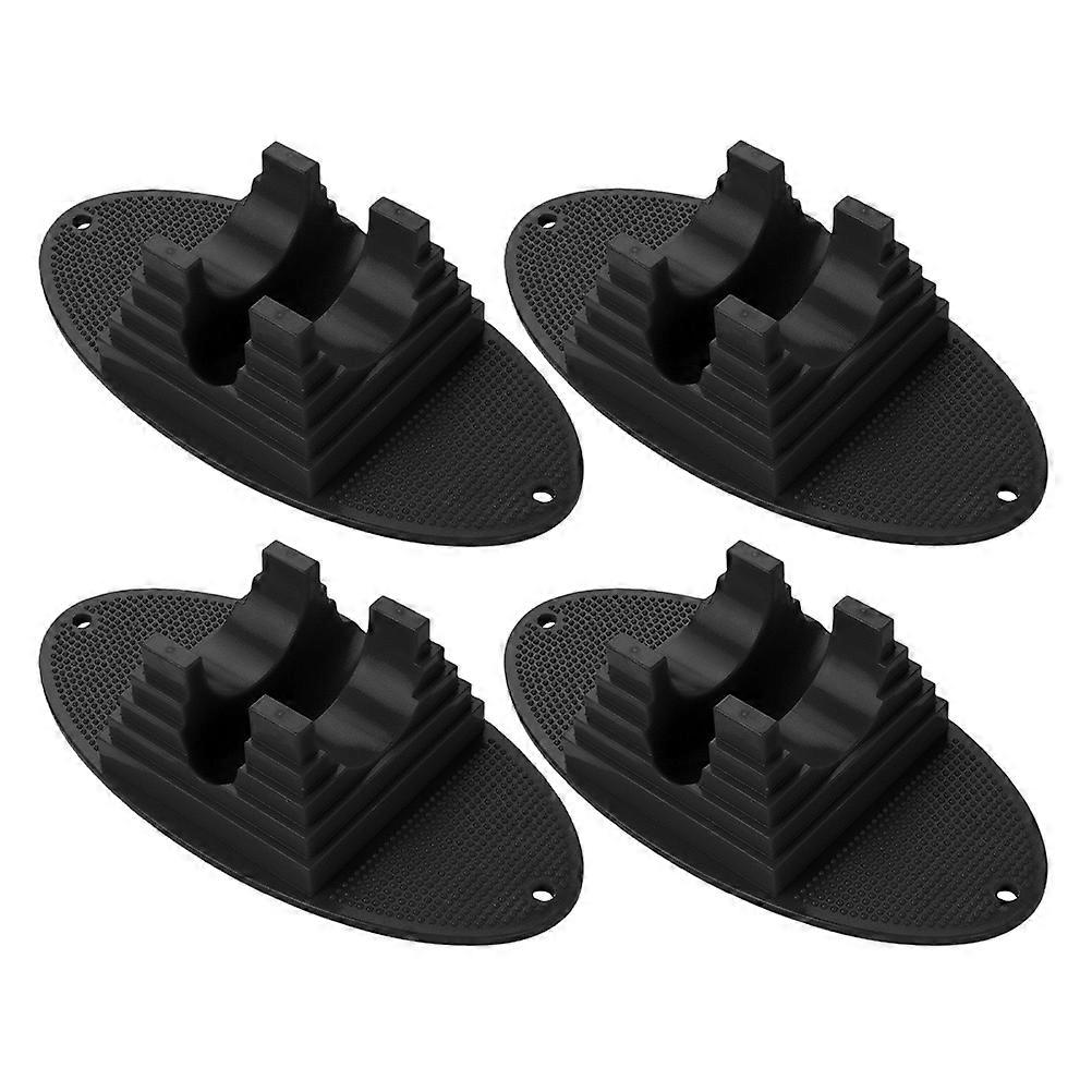 Black Scooter Parking Kick Stand 4Pcs For Riding Equipment And Scooter Use With Safety Enhancement