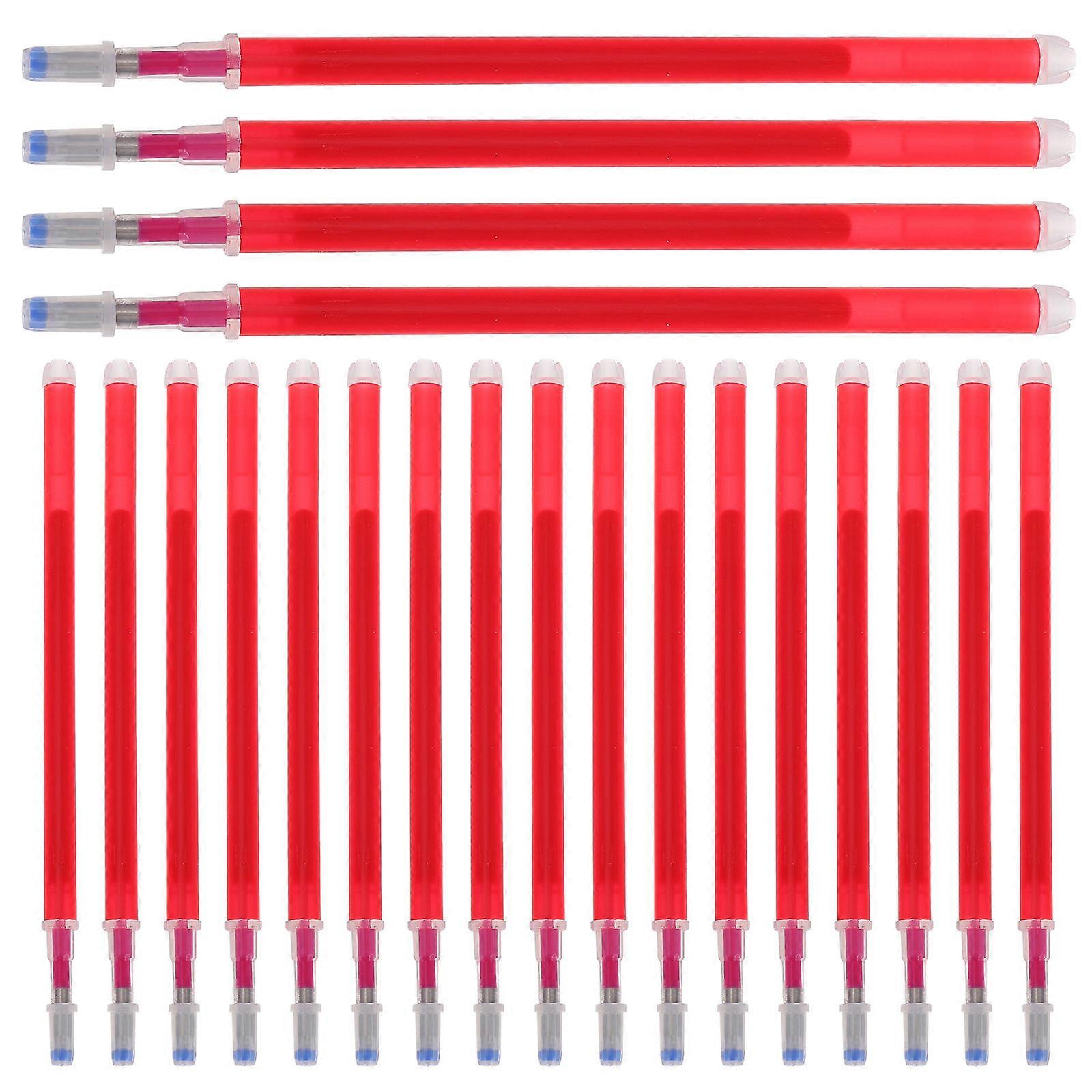 100pcs High Temperature Disappearing Refill Marking Pens for Sewing, Quilting, and Fabric Marking – Heat Erase Fabric Markers