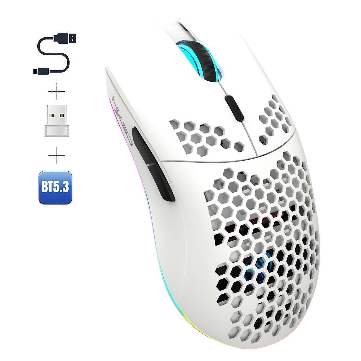 T66 3 Modes Wireless Rechargeable Mouse T66
