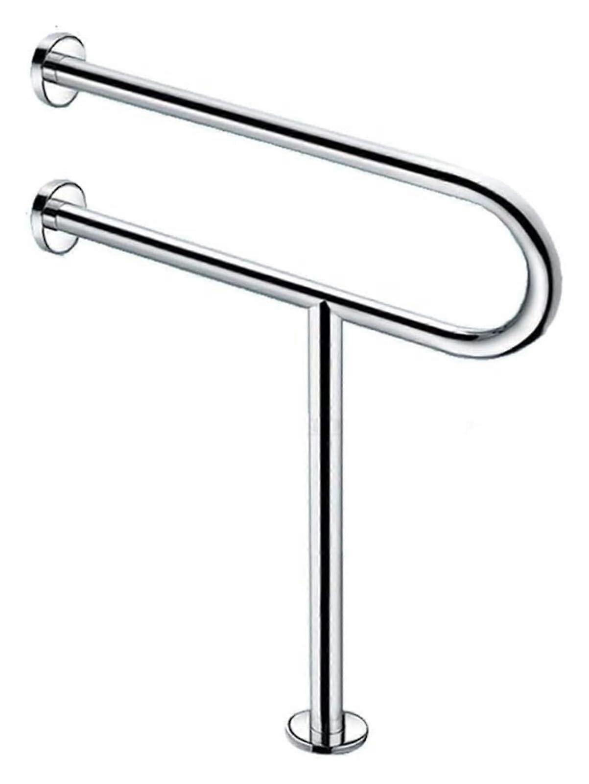 Bathtub Grab Bar Towel Rail With Safety Armrest, Non-Slip Polished Finish For Elderly And Disabled Showers