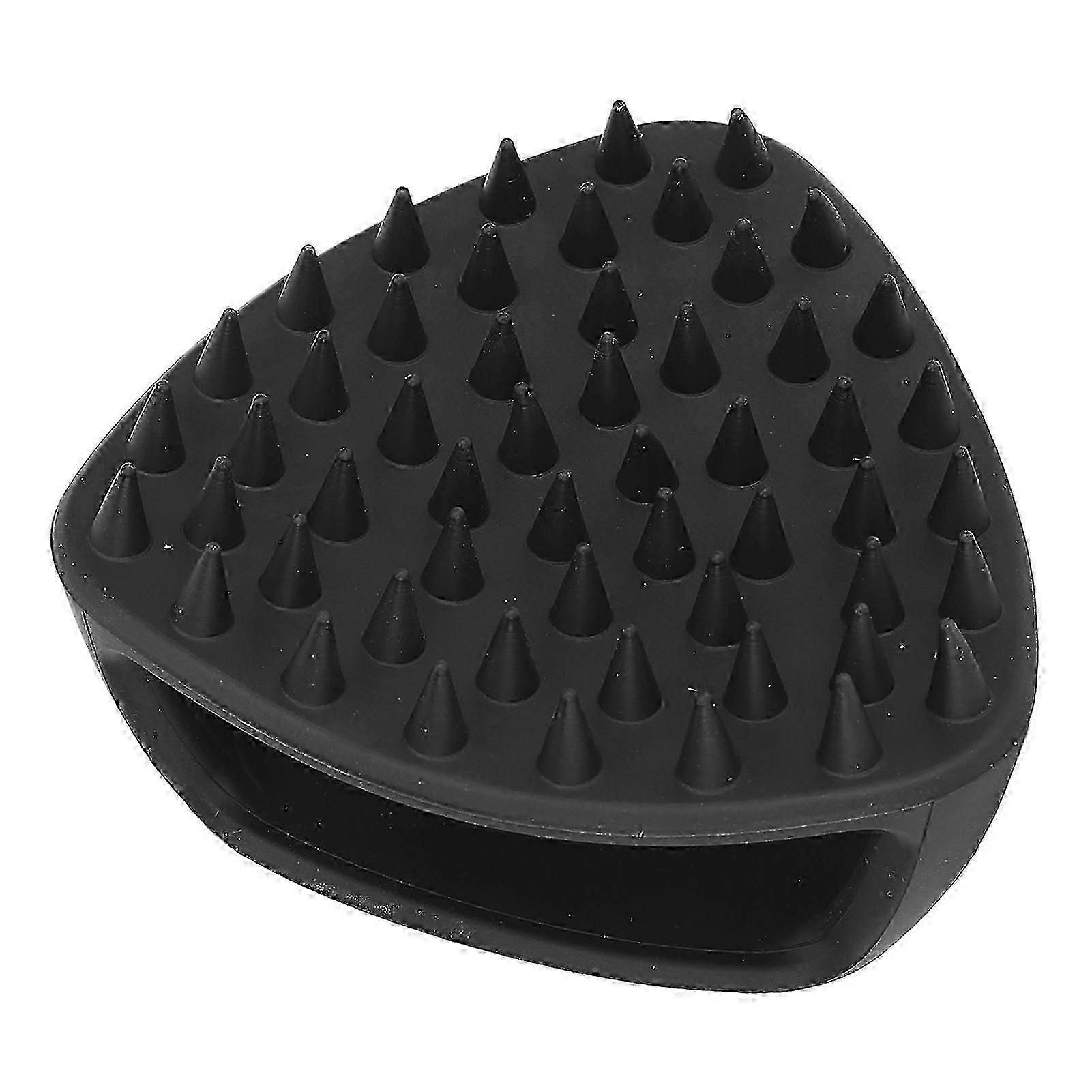 Beard exfoliator brush for sensitive skin care