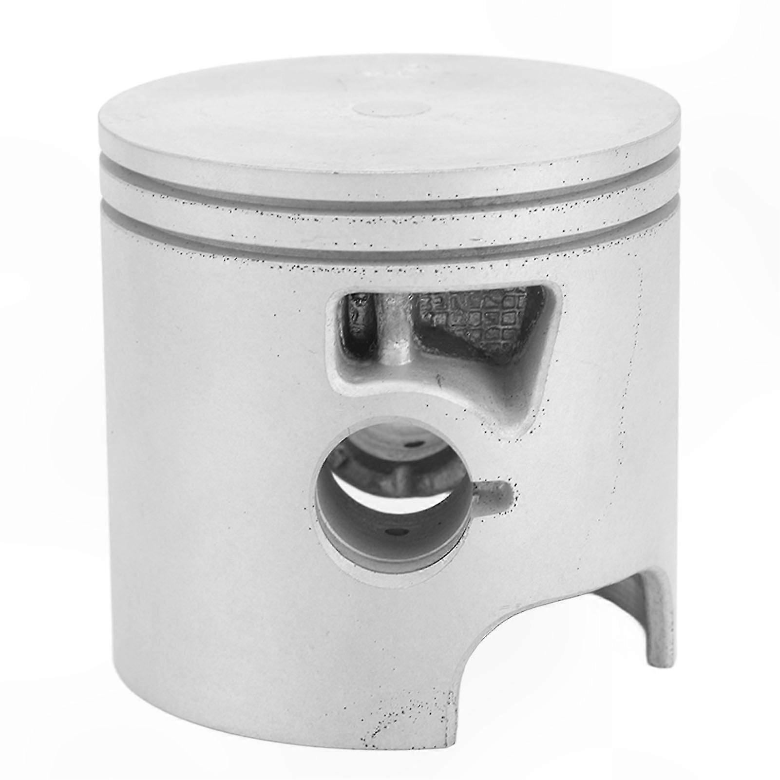 Marine Outboard Engine Piston Kit with Pin Clamp, 76mm Diameter, Rust-Proof, Compatible with 30-60 HP Models
