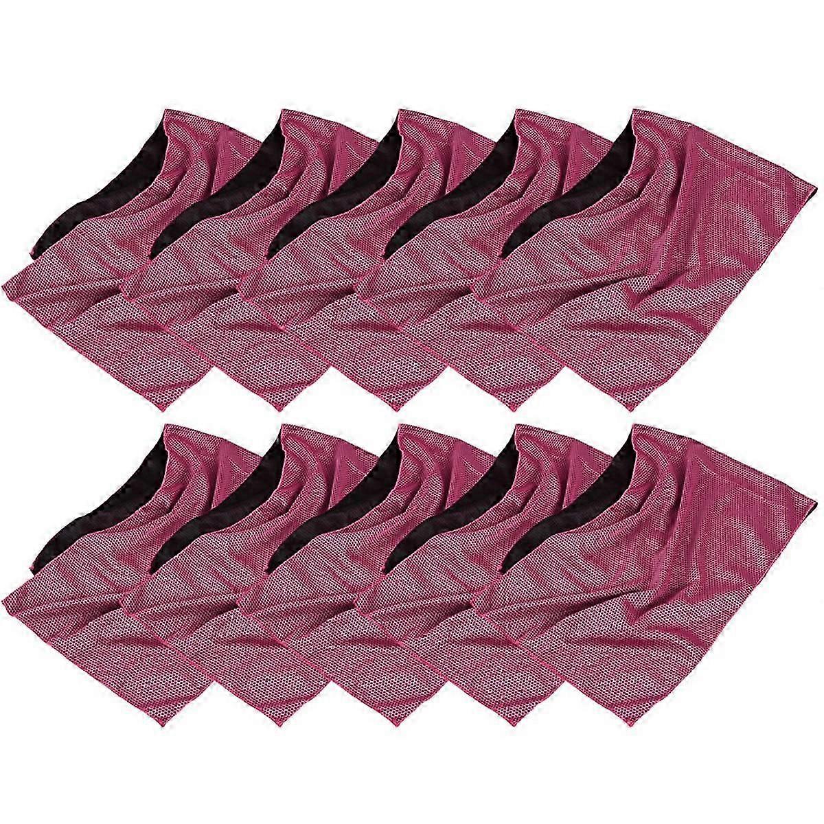 Rose Cold-feeling Sports Towel, Quick-drying, Outdoor Cooling