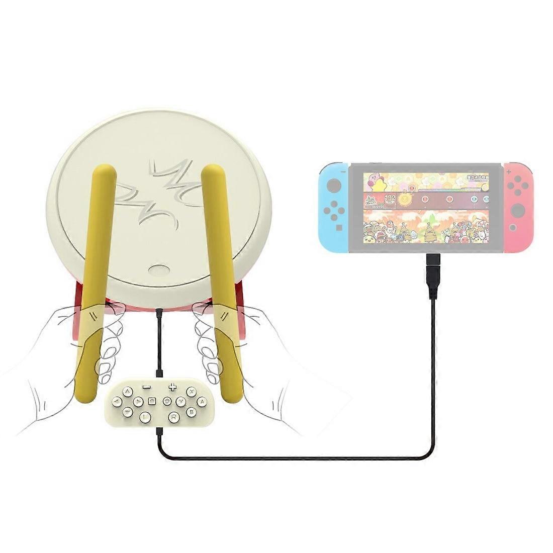 Video Game Drum Sticks Controller for Nintendo Switch
