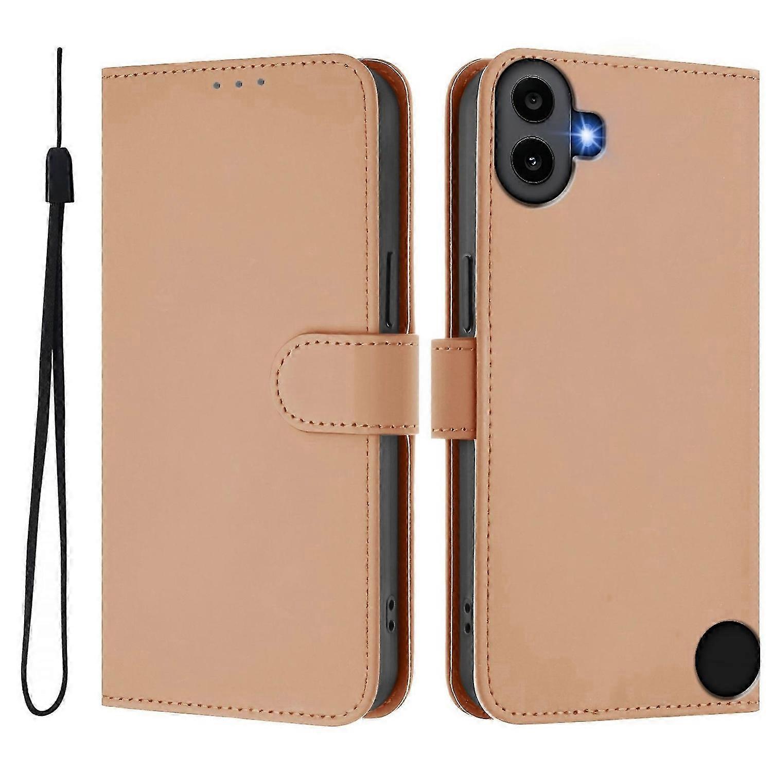 Solid Color PU Case For Nothing CMF Phone 1