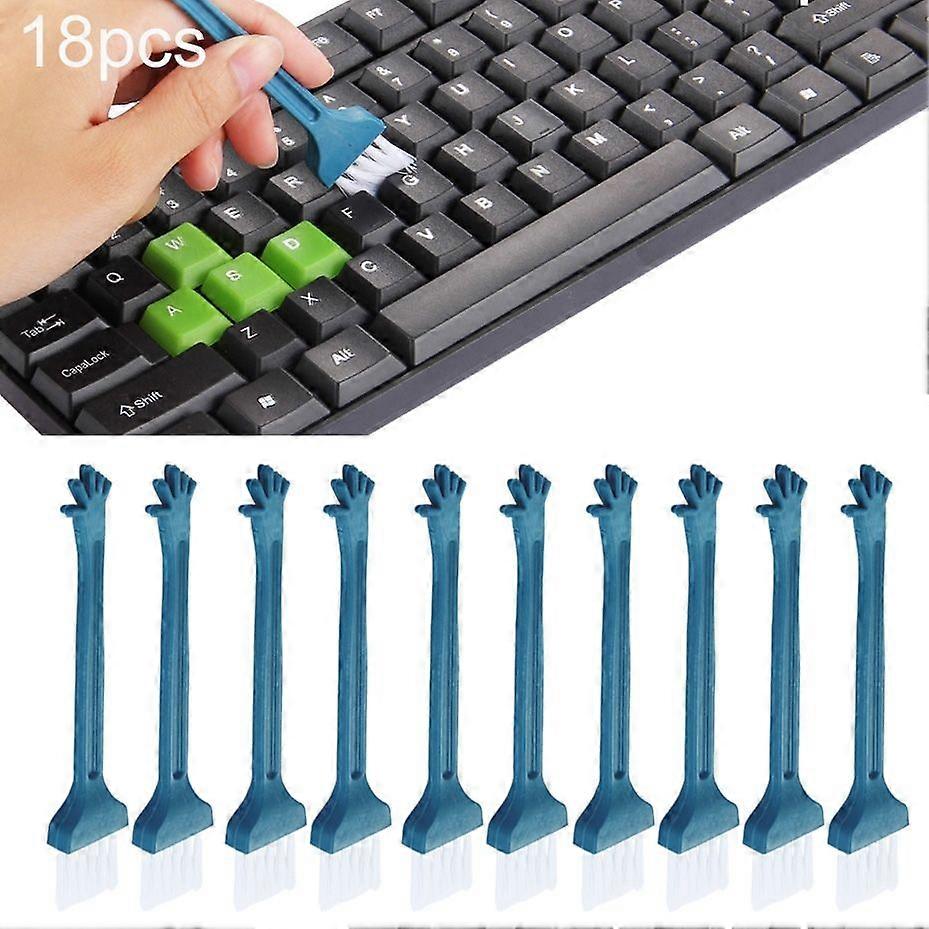 18pcs Mini Keyboard Dust Track Cleaning Brush