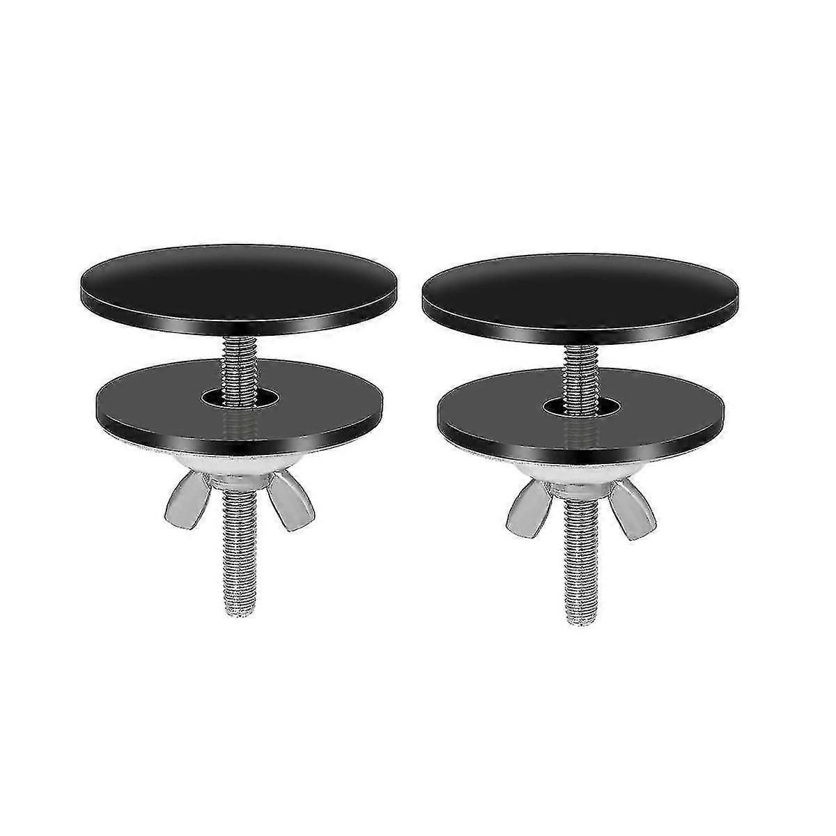 2pcs Tampa de Furo de Pia de Cozinha de Aço Inoxidável de 2 Polegadas