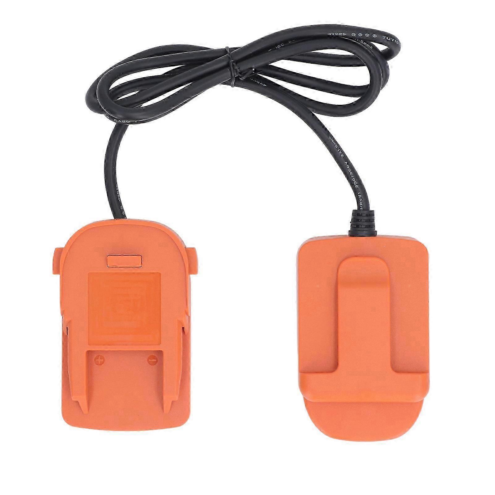 Lithium Battery Adapter Extension Cord Weight Reducer for RIDGID AEG 18V Lithium Electric Power Tools