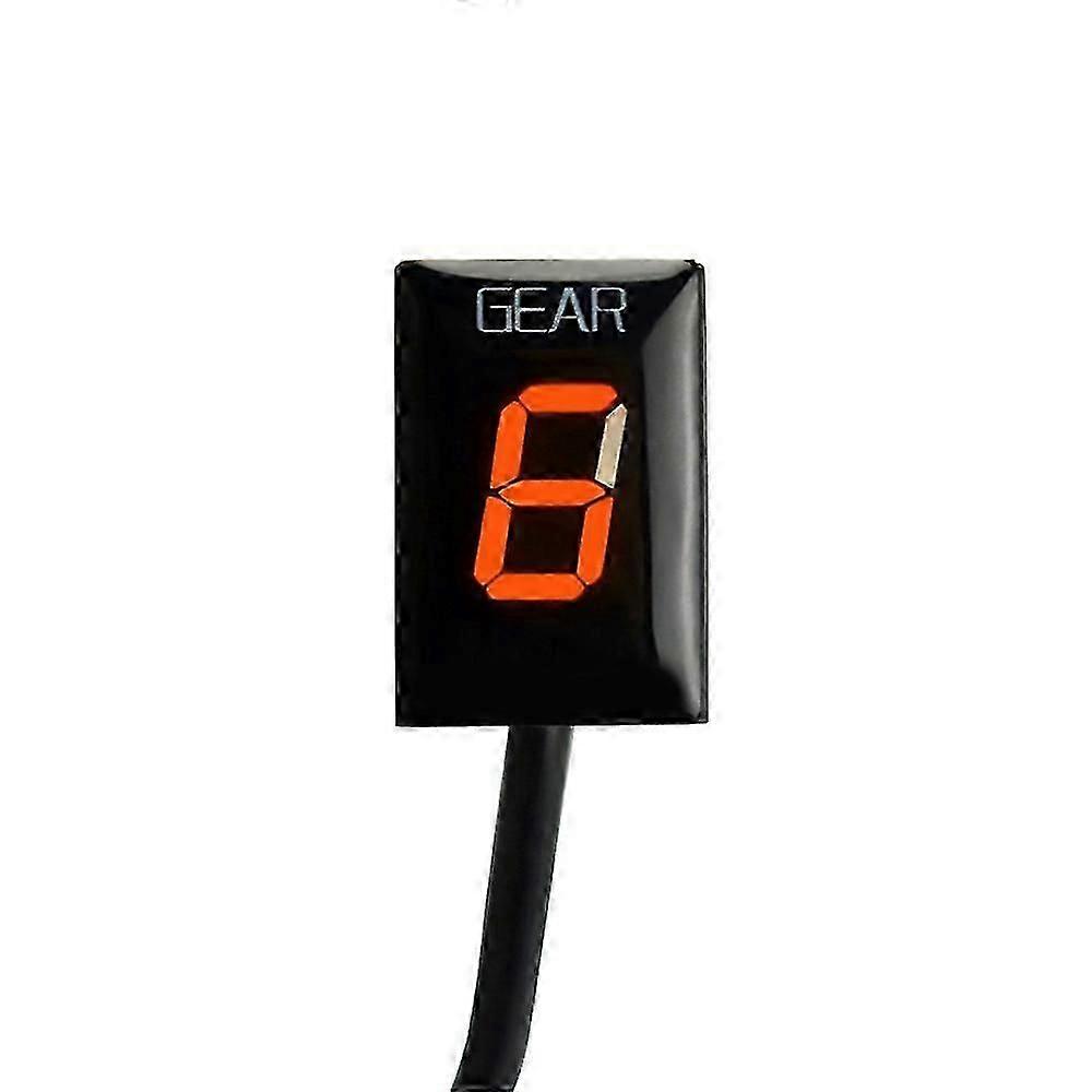 Gear Indicator Display for Yamaha YZF R6S 2006 to 2016 YZF R6 Motorcycle Digital Readout Clear Screen Easy Installation Accessory Part 24458