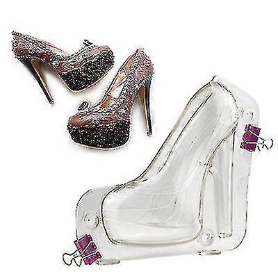 Chocolate Shoe High HeelsMold Set with Polycarbonate Stiletto Heels - Candy Cake Decorating Tool