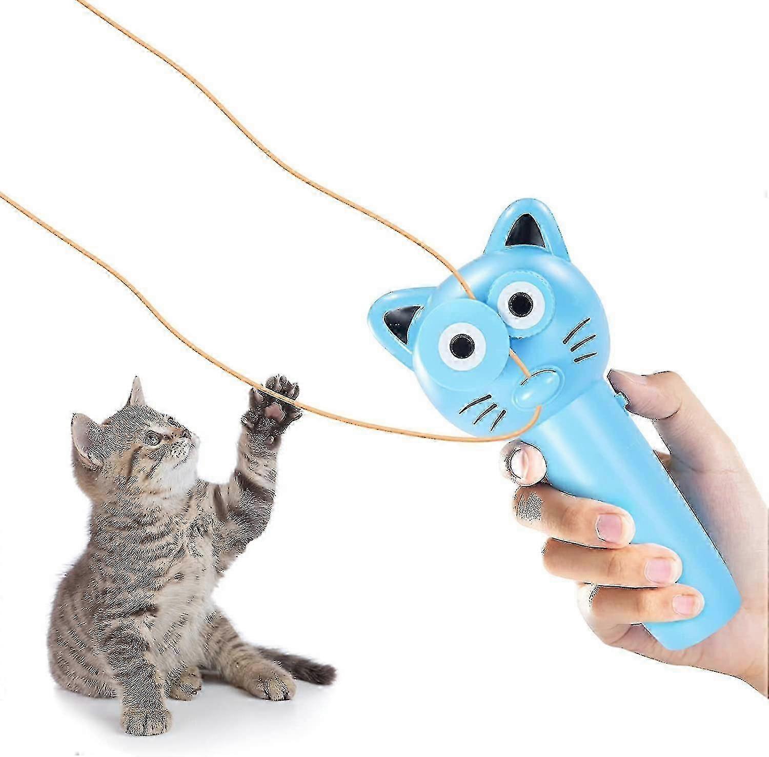 Rope String Propeller with Controller & Creative Party Flavor Launcher - Electric Toy for All Age Groups & Outdoor Fun