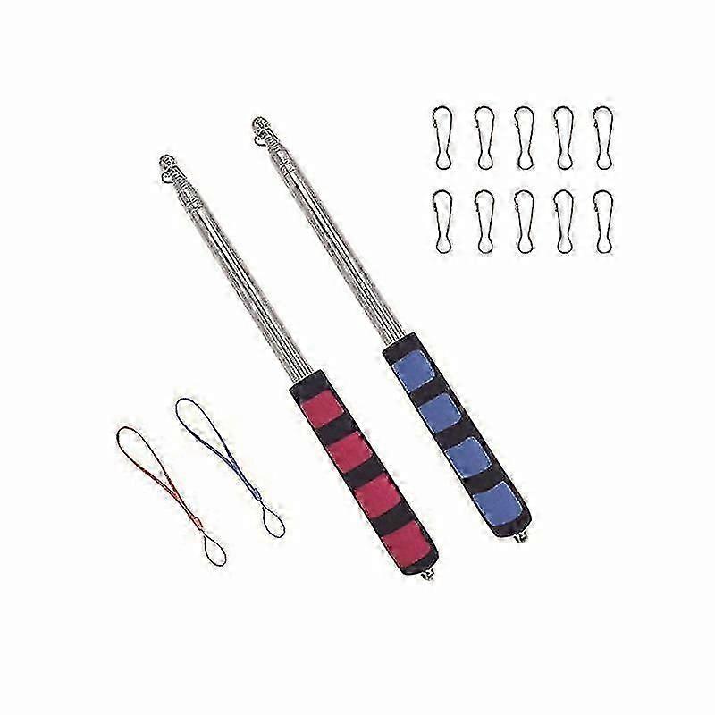 Telescopic Flag Pole Stainless Steel for Tour Guide or Teacher