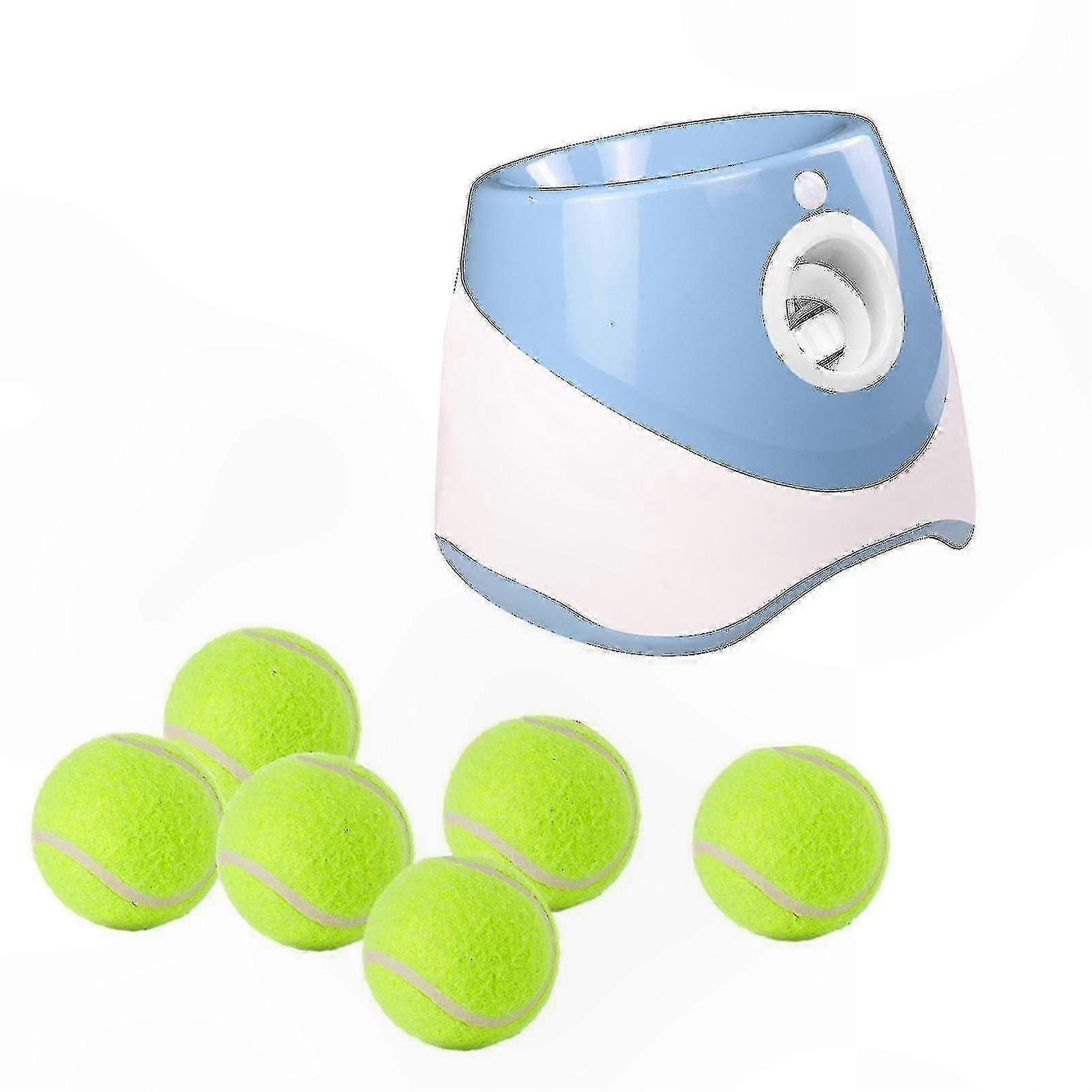 Automatic Ball Launcher for Dogs with 3/6/9 Balls Durable Throwing Machine for Small Medium Dogs Exercise Play Tool