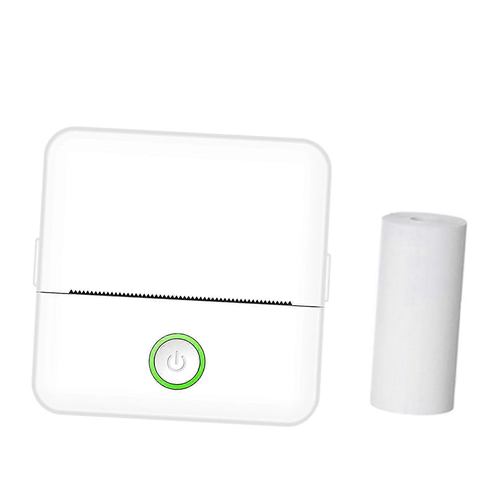 Mini Inkless Thermal Sticker Printer with Bluetooth for iOS/Android - Portable & High-Quality