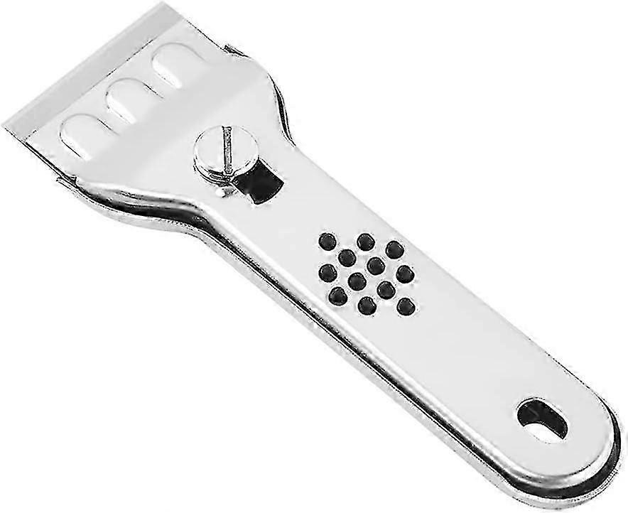 Glass Non-scratch Hob Scraper Suitable For Induction Ceramic And Halogen Hobs Home Improvement Steel Stamping Scraper 1pc - DD