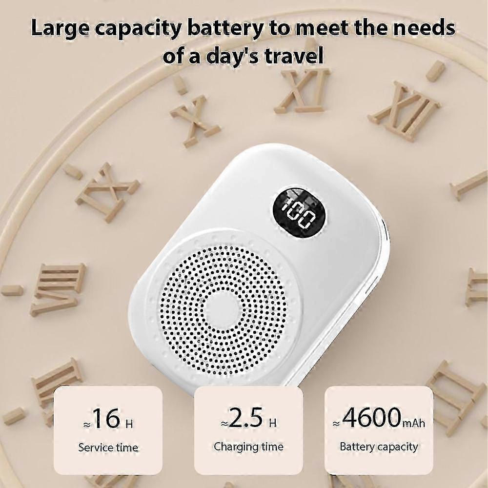 Voice Amplifier Portable Megaphone PA System with Wired Head Mounted Microphone BT Wireless Micropho