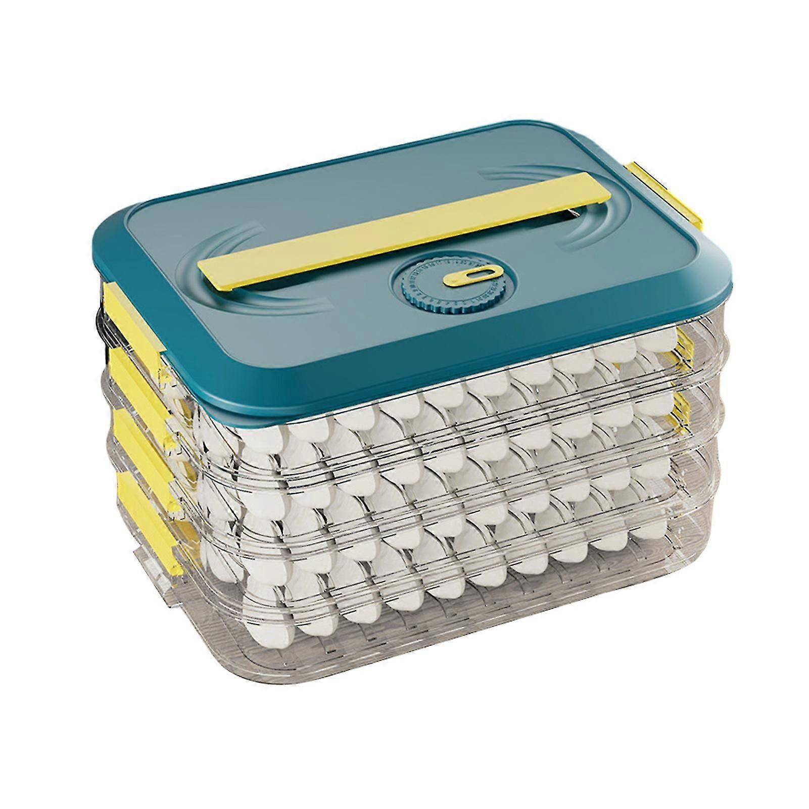 Space-Saving Dumpling Organiser for Home Kitchen