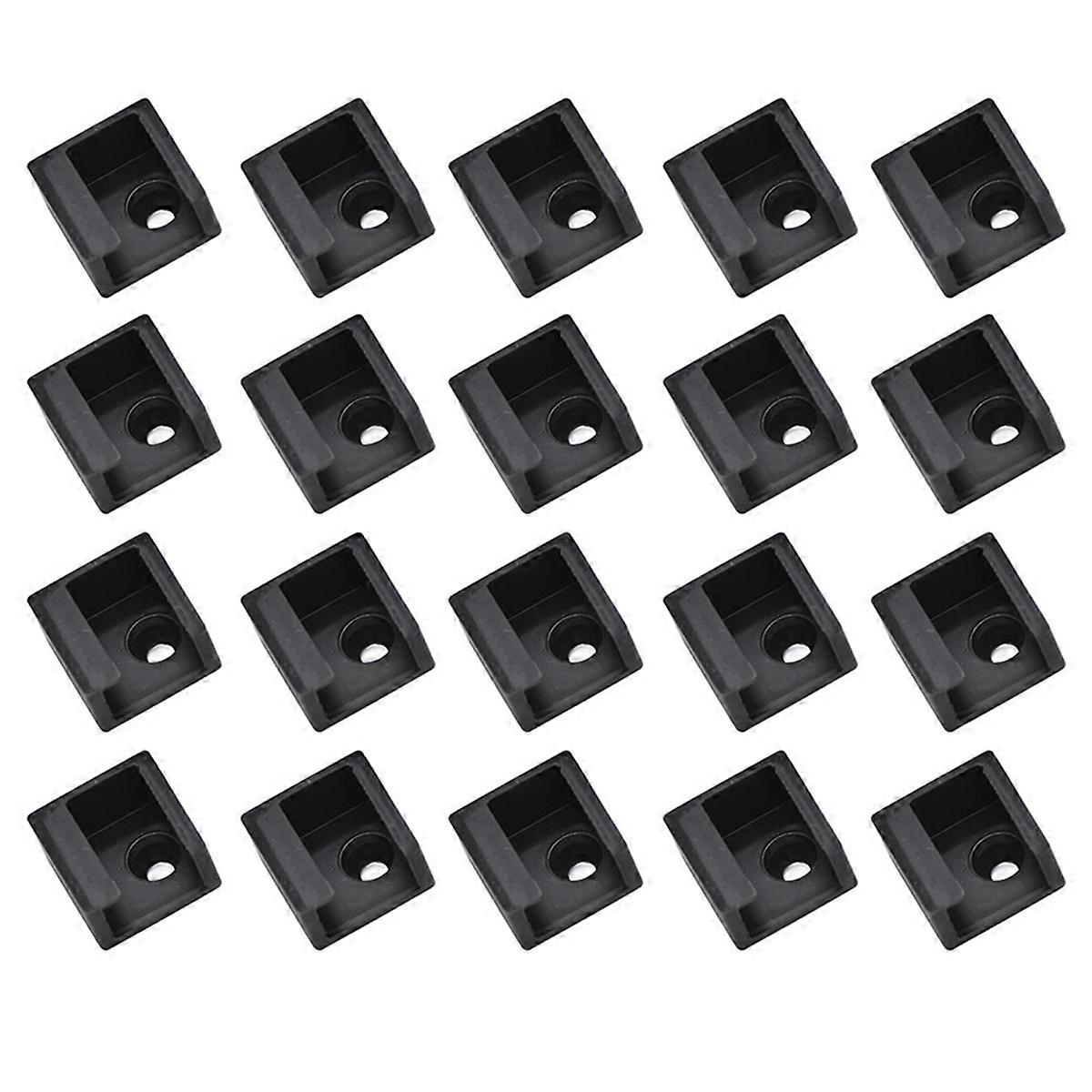 20pcs 3D Printer Silicone Socks Heater Block Covers for -10 MK8 Heat Protective Cases