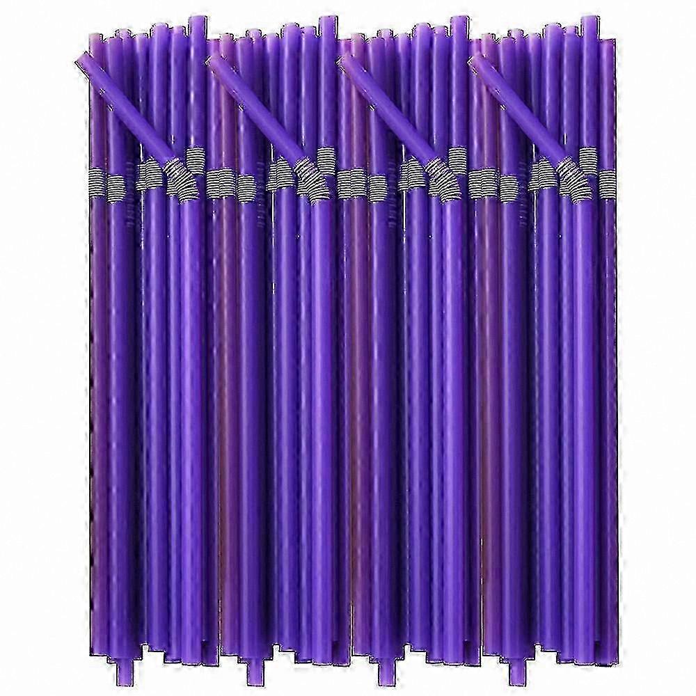 200 Count Bendable Plastic Straws, Extra Long Multicolor Drinking Straws for Parties and Events