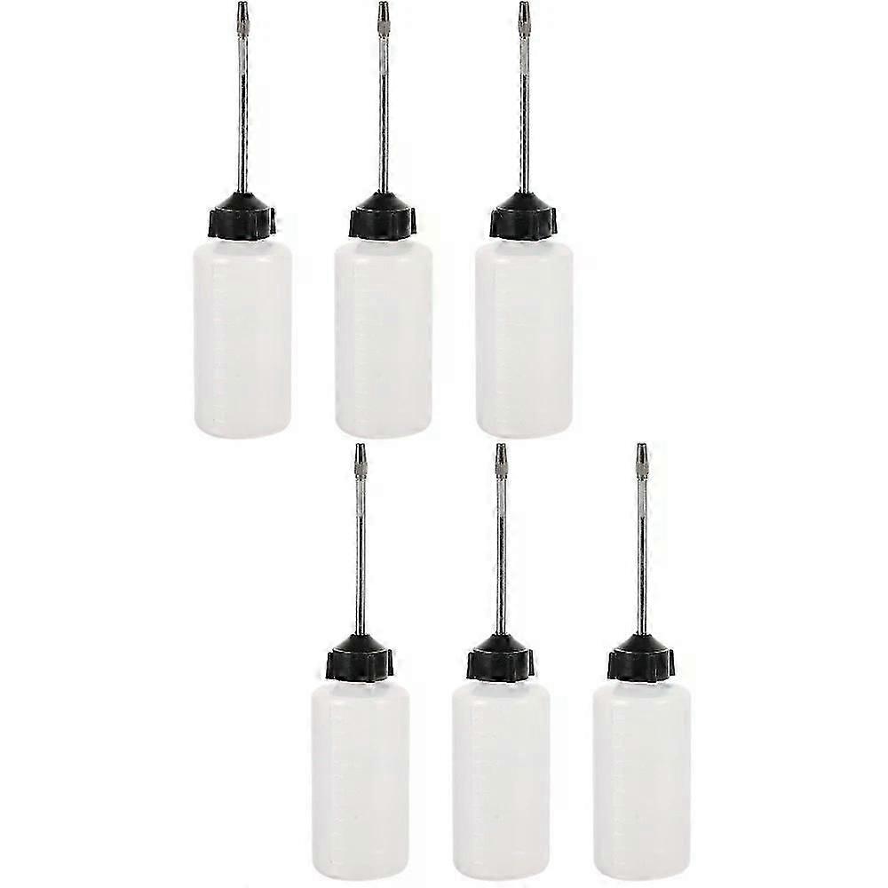 Sewing Machine Oiler, 6Pcs Refillable Lubricant Bottles for Sewing Machines