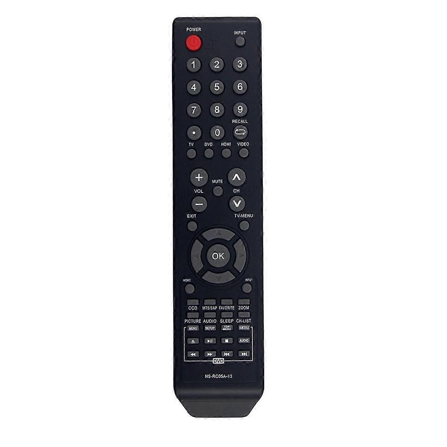 Remote Control Replace NS-RC05A-13 for TV DVD NS-32LD120A13 NS-24LD120A13 NS-24LD100A13 NS-29LD120A1