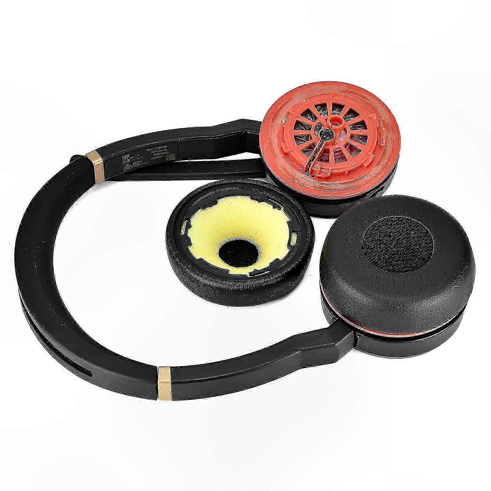 Replacement Leather Cushion Covers for Evolve 75 Headset Models
