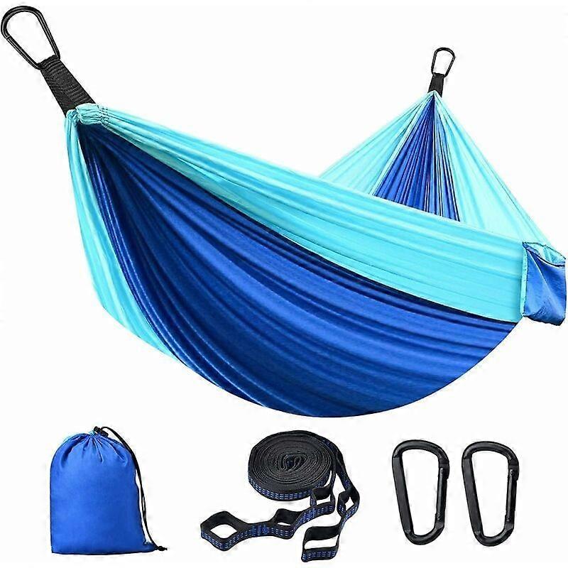 Hanging Hammock, Single or Double Camping Garden Hammock with Portable Bag,
