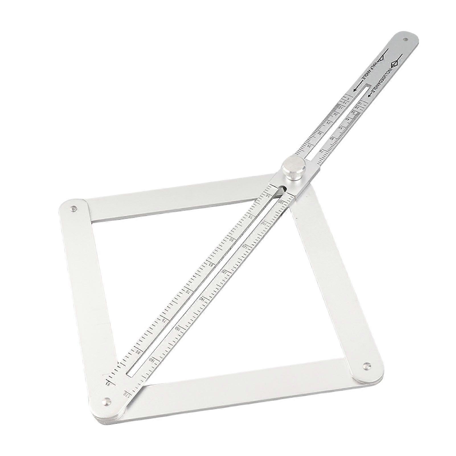 Ceiling Angle Protractor, Adjustable Portable Aluminum Alloy Tool