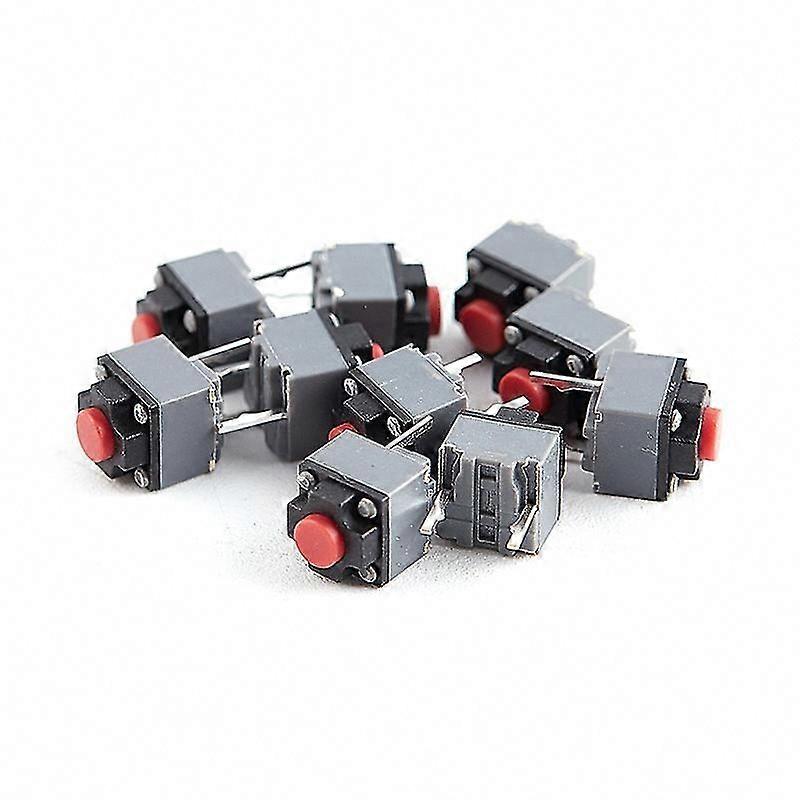 10Pcs Kailh Mute Button 6x6x7.3mm Silent Switch for Wireless Mouse Micro Switch HFMQV