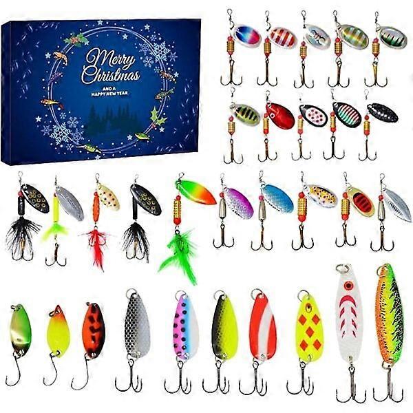 Fishing Advent Calendar, 24 Days of Fishing Equipment, Christmas Countdown