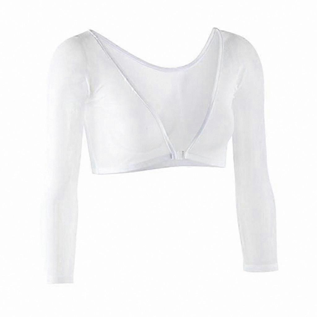 Plus Size Seamless Crop Top Blouse for Women