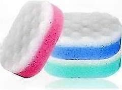 Exfoliating Bath Sponges - 3 Pack for Shower & Body Scrub