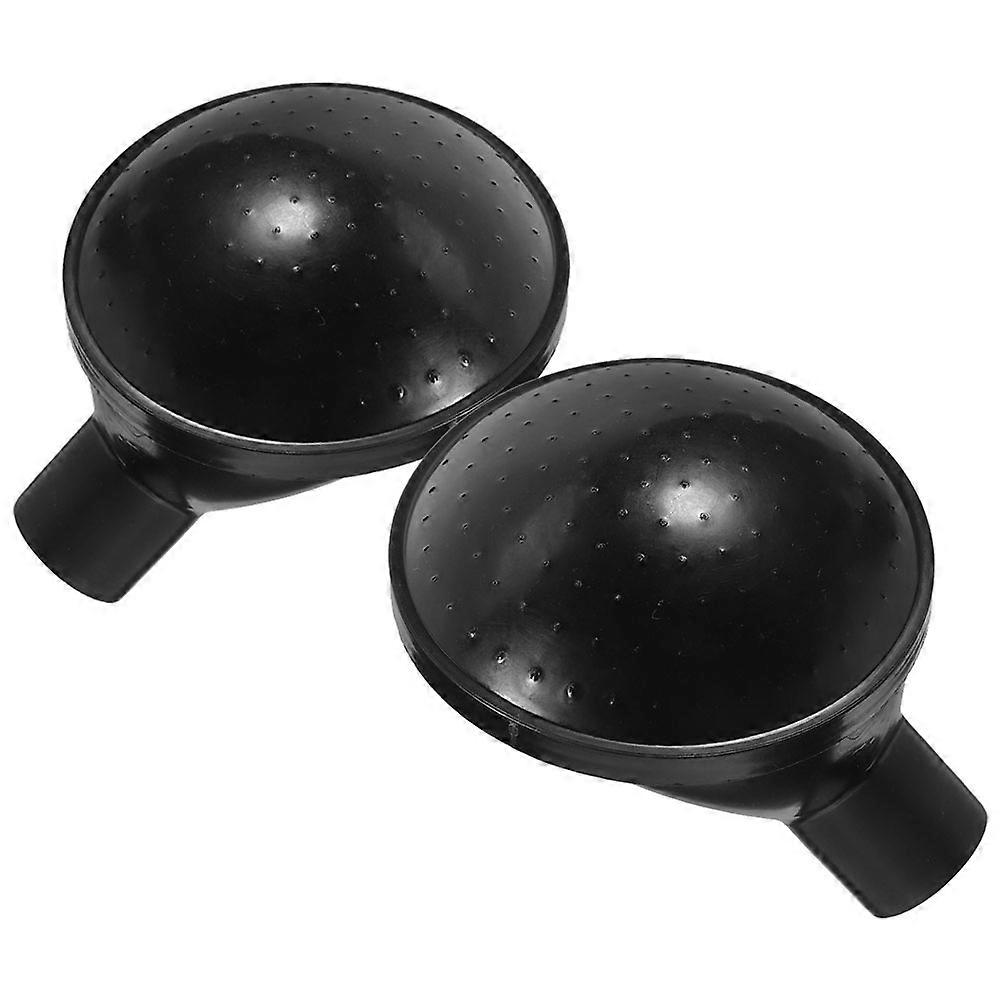 Watering Can Replacement Head for Irrigation Use with 2Pcs Black Nozzle
